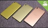 Sony Xperia X series hands-on