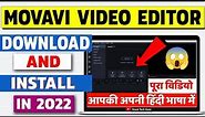 [2023] How to Download and Install Movavi Video Editor For PC in Hindi
