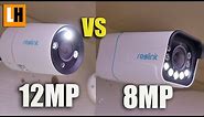 Reolink 1212A VS 811A - Comparing 12MP and 8MP Security Camera Video Quality - Which One Is Better?