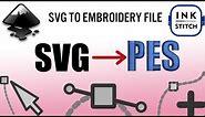Turn a SVG into Embroidery File Tutorial! 100% Free Digitizing Software!