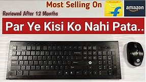 HP Wireless Keyboard Mouse Set | After 12 Months | Don't Buy It Before Watching This Video....!