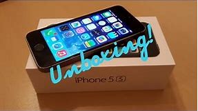 iPhone 5S 16GB T-Mobile - Unboxing!