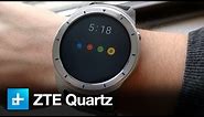 ZTE Quartz Smartwatch - Hands On Review