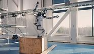 Humanoid robot Atlas helps with construction work