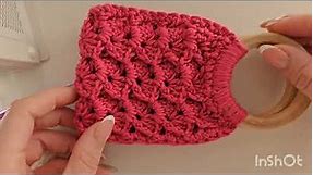 Crochet Towel Holder Tutorial (free pattern)