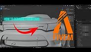HOW TO DEBADGE ANY FIVEM CAR || Blender + Codewalker || Simple tutorial !!!