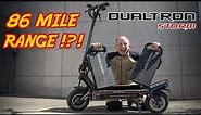 Minimotors Dualtron Storm Review: The world's fastest removable battery electric scooter