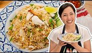 NEW Crab Fried Rice Recipe - Hot Thai Kitchen! ข้าวผัดปู