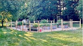 DIY Fence Build // Cattle Panel Garden Fence // Bog Life