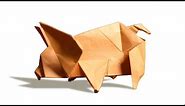 3D Origami Pig | DIY | Learn Origami | How To Make Easy Origami Pig
