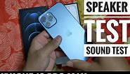 Apple iPhone 12 Pro Max | Sound Test | Speaker Test | Audio Test | Music Test | Audio Quality Test |