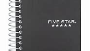 Five Star Fat Lil' Wirebound Notebook, College Ruled, 3 1/2 " x 5 1/2", Black (450021AA2-MT)