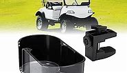 Kemimoto Golf Cart Cup Holder Caddy Desk Organizer for 18-32 oz Cups Portable Pontoon Cup Holder for Boat, Lawn Chair, Table Cup Holder Storage Bottles, Mugs, Sunglass, rangefinder