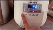 How to set up the cuckoo rice cooker