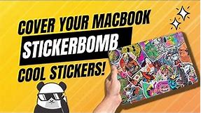 How to Stickerbomb a MacBook Pro in 2023 with COOL Stickers & Decals