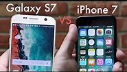 iPHONE 7 Vs SAMSUNG GALAXY S7 In 2018! (Comparison) (Review)