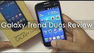 Samsung Galaxy Trend Duos Budget Android In-depth Review GT-S7392