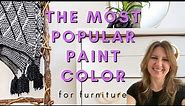 The Most POPULAR PAINT COLOR for Furniture