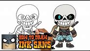 How to Draw Ink Sans | Undertale (Art Tutorial)
