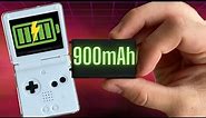 Gameboy Advance SP GBA SP IPS V5 - Batterielaufzeit - Battery Life