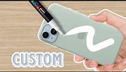 Custom Phone Case Using Posca Markers