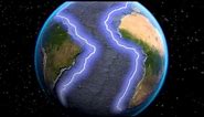 "Sea Floor Map" Pangea Plate Tectonics (english version)