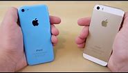 iPhone 5s vs iPhone 5c - Full Comparison
