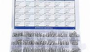 Compression Springs Assortment Kit, 390 Pcs 24 Different Sizes Stainless Steel Springs, Spring Assortment for Shop and Home Repairs