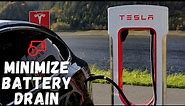How to Minimize Tesla Model 3 Battery Drain While Away