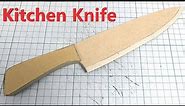 How to make a DIY Cardboard Knife