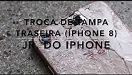 COMO TROCAR A TAMPA TRASEIRA DO iPHONE 8 (Jr. do iPhone)