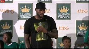 LeBron James' Homecoming 2014 - Full Press Conference