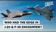 Why A Top US General Praised China's J-20 Fighter Jet After Its First Encounter With America's F-35