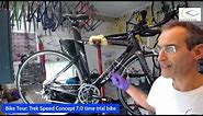 Bike Tour: Trek Speed Concept 7.0 time trial bike