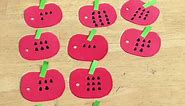 Engage your little ones with this adorable apple seed counting and threading activity! It's a delightful way for children to enhance their counting skills while refining their fine motor abilities. 🍎 Recommended for 3 to 5yo 👉🏻 For 3 yo, simplify the activity by using numbers or counting just 1 to 6 apple seeds. 👉🏻 For 4 to 5yo, count 1 to 12 apple seeds. ❤️ If you're loving this activity, don't miss out on more educational and entertaining ideas for kids. Follow @happytotshelf for a world 
