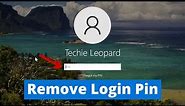 How to Remove PIN from Windows 10 | Easy Method