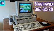 Philips Magnavox 386 SX-20 Vintage Computer from 1992