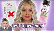 HIGHLIGHTING AND TONING HAIR AT HOME| BEST TONER, NO MORE BRASSY HAIR JackieEFFEX