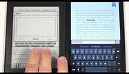 Nexus 7 2nd Generation vs Kindle Paperwhite Reading Comparison