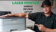 BROTHER LASER PRINTER - Unbox Review & Setup
