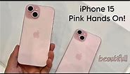 iPhone 15 Pink Color Hands On! - Best iPhone Color?