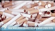 How Marlboro Cigarettes Are Made (1970-1979) | British Pathé