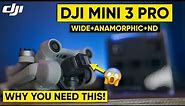 DJI MINI 3 PRO - The Best Lens UPGRADE? Wide-Angle & Anamorphic Lens