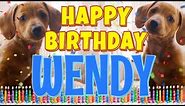 Happy Birthday Wendy! ( Funny Talking Dogs ) What Is Free On My Birthday