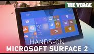 Surface 2: hands-on with Microsoft's new Windows RT tablet that 'doesn't slow down'