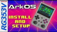 Anbernic RG353V ArkOS Installation and Setup Guide