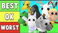 I Ranked EVERY LEGENDARY PET in Adopt Me!