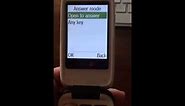 Doro PhoneEasy 615 - How to Set the Phone To Answer and Hang Up Calls When You Open and Close it