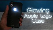 Glowing Apple Logo Case on iPhone X • BEST iPhone Case Ever!