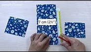 Diy Easy Card Holder | Diy Mini Card Wallet Sewing Cloth Bag | Sewing Tutorial